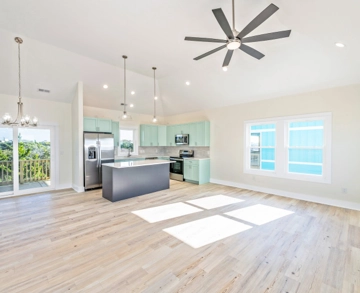 Inside a finished Robert Ventures property on the Outer Banks